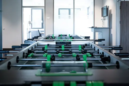 Indoor football tables