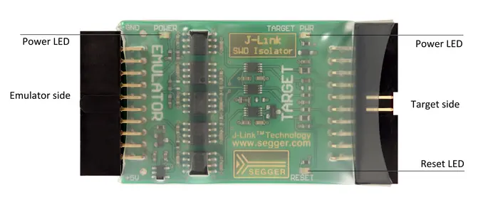 SWD Isolator Layout