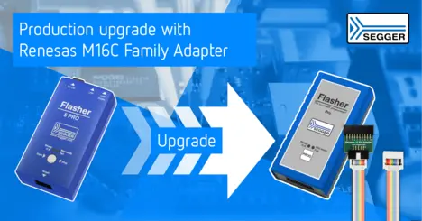 News graphic: Renesas M16C Family 10-Pin Adapter