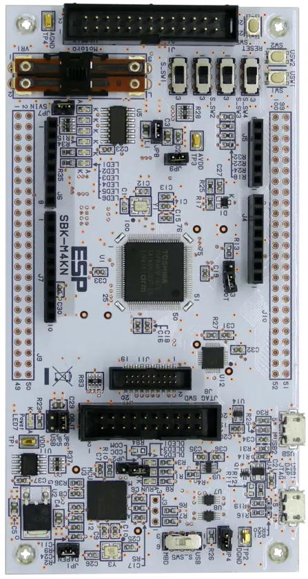 Toshiba TMPM4KN-SBK board