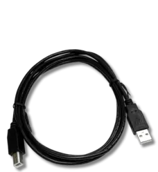 Black Cable USB shadow 