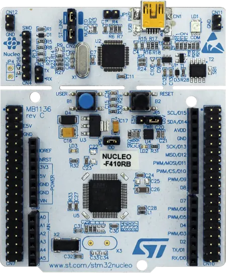 ST - stm32f410rb Nucleo