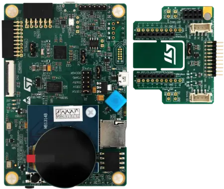 Eval board ST STM32L4R9-Discovery Product image of the eval board ST STM32L4R9-Discovery