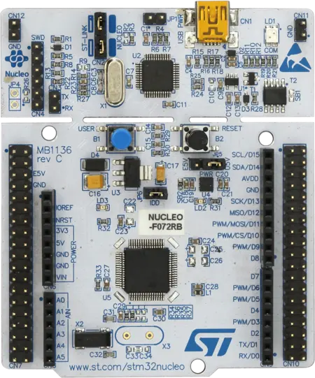 ST - STM32F072RB Nucleo
