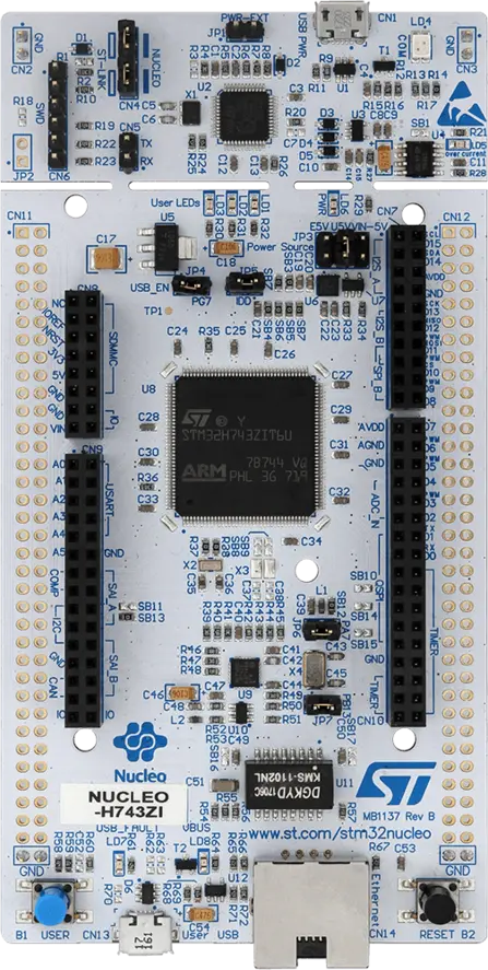 ST - stm32h743 Nucleo