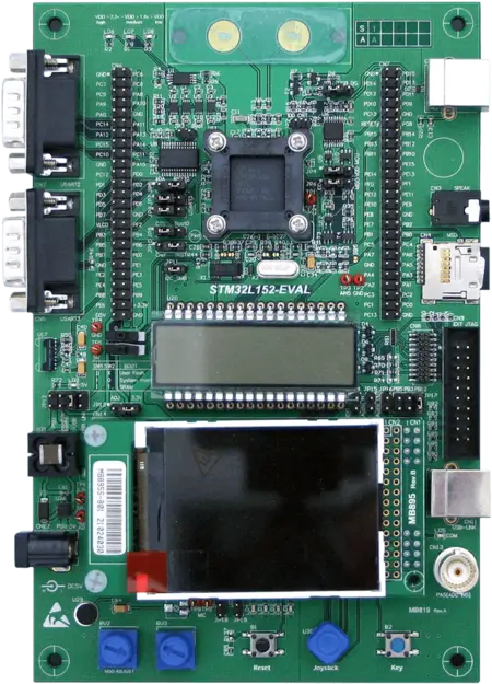 ST - stm32l152d eval