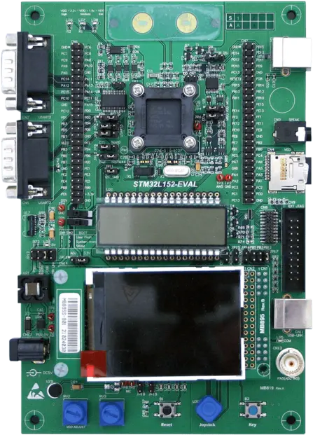 ST - stm32l152d eval