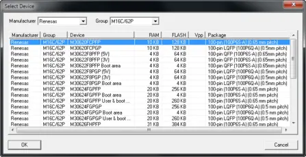 flasher 5 instant flasher Device Properties Select