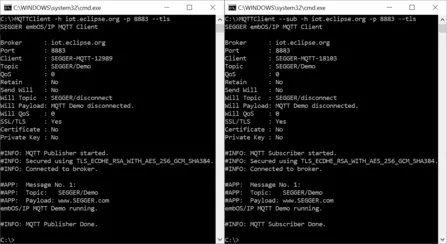 mqtt client pub sub