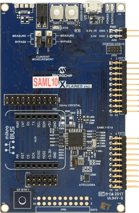 Microchip - saml10 Xplained Pro