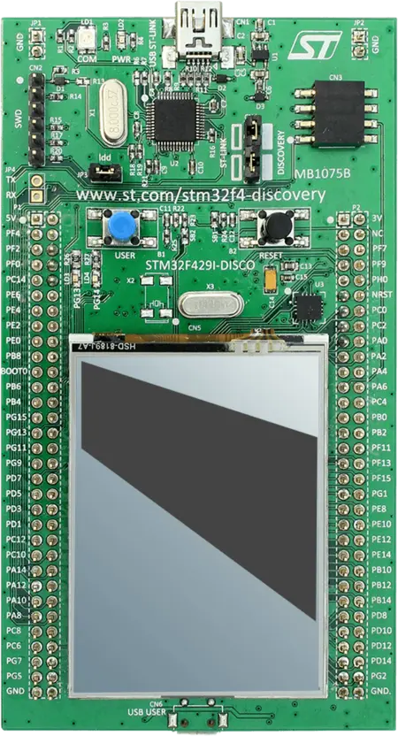 ST - stm32f429i Discovery