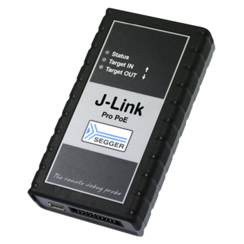 J-Link PRO PoE – specialized high-end debug probe for test farms