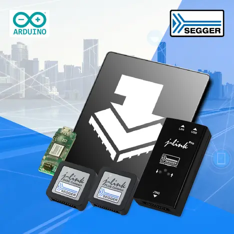 SEGGER News: SEGGER’s J-Link now compatible with and available through Arduino