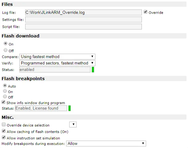 JLinkCP_Settings