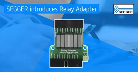 News graphic: Relay Adapter News graphic: SEGGER introduces Relay Adapter