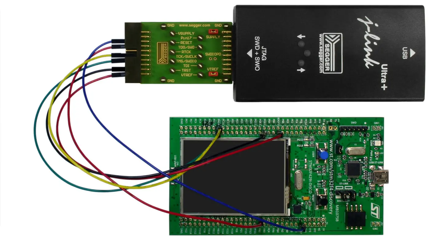 J-Link Measurement Patch Adapter InUse-2