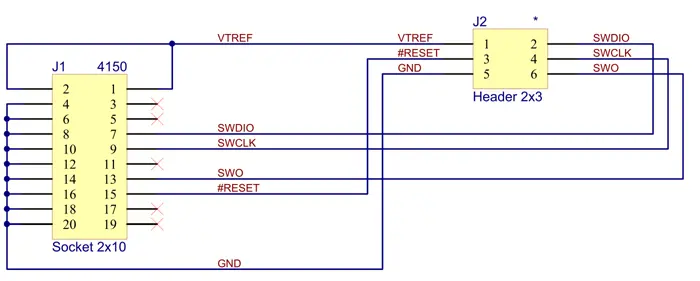 6-Pin Needle Adapter Schematics